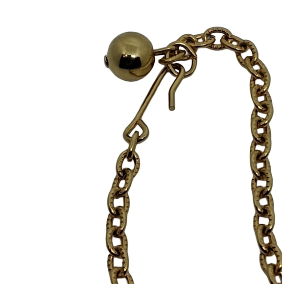 Vintage 1960s-70s Saxony Ornate Goldtone Locket Watch Pendant Necklace - Picture 6 of 7
